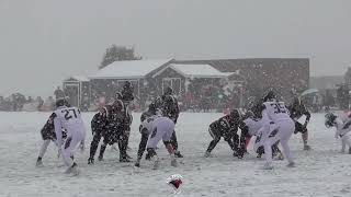 Cash Williams 15 Pass to Kaden Littrell Littrell 10 8 runs 4th Quarter Chatfield vs Columbine JV [upl. by Assena]