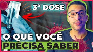 TERCEIRA DOSE DA VACINA Veja esse vídeo ANTES DE TOMAR [upl. by Stefanac]