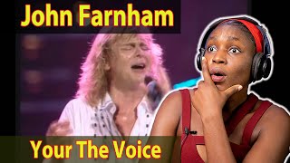 quotJohn Farnham amp Melbourne Symphony Orchestra  Youre the Voicequot Reaction 🎤🎻 [upl. by Hausner]