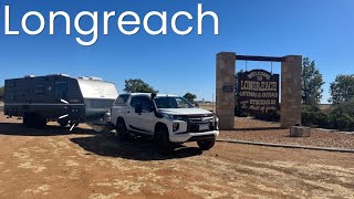 EPISODE 49 LONGREACH  MUTTABURRA  QANTAS  DROVERS SUNSET CRUISE  STOCKMANS  CARAVANNING [upl. by Akyssej]