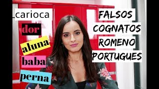 Falsos Cognatos  romeno português [upl. by Enninaej]