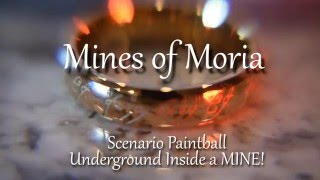 Paintball Scenario Mines of Moria UNDERGROUND inside a MINE Ohio Trails of Doom [upl. by Ronnholm]