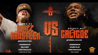 CALICOE VS BRIZZ RAWSTEEN SMACK URL RAP BATTLE  URLTV [upl. by Zeba]