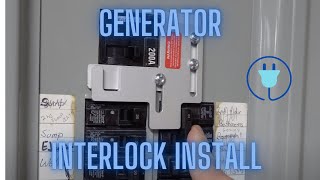 How To Install A Generator Interlock Kit [upl. by Teloiv]