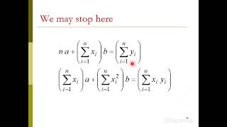 Modeling data by linear regression with least square errorpart 1 [upl. by Hedy]