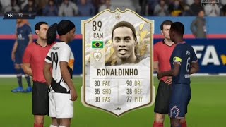 Ronaldinho 89 FIFA 22 Nintendo switch [upl. by Atsirak114]