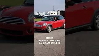 A look at Standing Water at Finish Line FRIDAY NHRA US Nationals Drag Racing [upl. by Yelha]