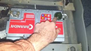 12V Car Battery replacement Xsara Picasso Caranda 80Ah 720A [upl. by Enyaw]