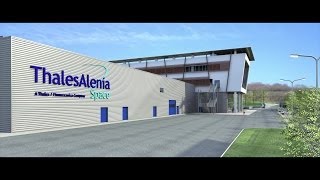 Thales Alenia Space New industrial site in LAquila inaugurated [upl. by Anuat]