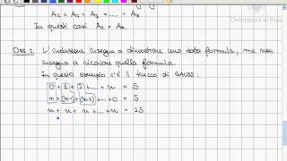 Principio di induzioneApplicazione alla somma dei termini di progressioni aritmetiche e geometriche [upl. by Ahseinod173]