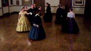 quotCrystal Schottischequot  Central Illinois Civil War Dance Society [upl. by Eelta]