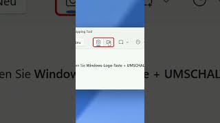 Den WindowsDesktop als Video mit dem Windows SnippingTool aufnehmen [upl. by Eelibuj]