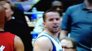 JJ Barea verbally attacking Ray Allen [upl. by Ecnarretal233]