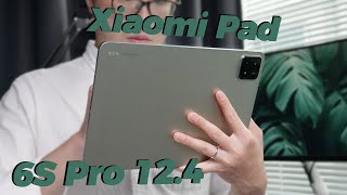 Xiaomi Pad 6S Pro 124 Review Bigger Stronger but Costlier [upl. by Tare]