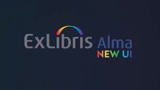 Ex Libris Alma  New UX [upl. by Kitty]