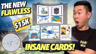 Opening an INSANE 15000 box of the NEW FLAWLESS FOOTBALL with CRAZY 11 CARDS 😱🔥 [upl. by Telfer420]