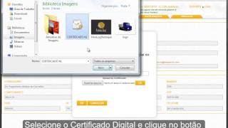 Atualizando o certificado digital do tipo A1 Treinamento Hivecloud CTe [upl. by Halla]