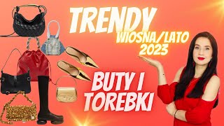 TRENDY WIOSNA LATO 2023  modne BUTY I TOREBKI  SS23 [upl. by Mcclish]