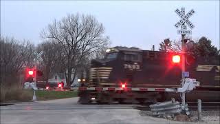 NE 6th Avenue Railroad Crossing Galva IL [upl. by Aynik920]