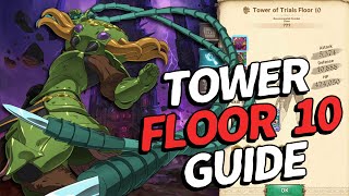 New Tower of Trials Floor 10 Guide Freesia  7DS Grand Cross [upl. by Matejka]