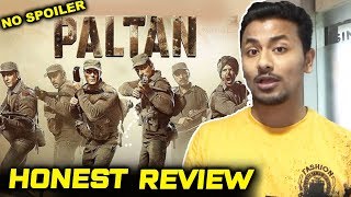 Paltan Movie HONEST REVIEW  Arjun Rampal Gurmeet Choudhary Harshvardhan Siddhanth Luv Sinha [upl. by Aicatsan]