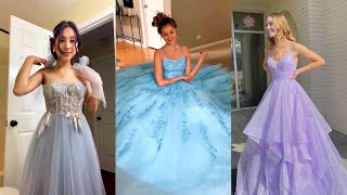 Top Prom Dresses on TikTok Compilation 2021👗💞 [upl. by Eileen214]