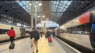 Manchester Piccadilly Train 🚆 station uk travel manchester viral [upl. by Ylrae]