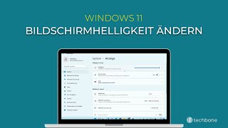 Bildschirmhelligkeit ändern Windows 11 [upl. by Egief]