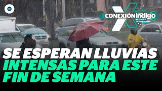 Onda tropical número 18 vendrá acompañada de lluvias intensas para México  Reporte Indigo [upl. by Lorrie900]