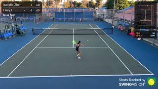 USTA L5 U14 Girl single [upl. by Artima]