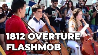 Flashmob quotOVERTURE 1812quot Tchaikovsky [upl. by Rafiq]