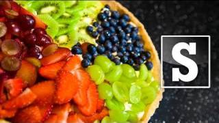 FRUIT CUSTARD TART RECIPE  SORTED [upl. by Jary]