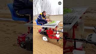 Farmers helpful planting machine modern agricultural [upl. by Christmas]