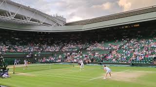 Wimbledon 24 🇨🇭 Hingis  🇧🇪 Clijsters Break Serve [upl. by Koralie]