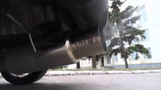 Exhaust Kakimoto Racing 3quot Subaru Forester 25 STI [upl. by Aihseyt]