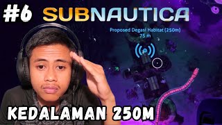 MASUK KE KEDALAMAN 250 METER DAN BERTEMU CACING RAKSASA  SUBNAUTICA INDONESIA  Part 6 [upl. by Prissie]