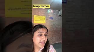 COLLEGE DIARIES  EPISODE6  AMITY UNIVERSITY  viralshort trending shortsviral yt minivlog [upl. by Usanis682]