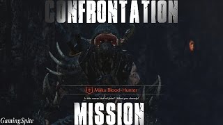 Middle Earth Shadow of Mordor Maku Blood Hunter Confrontation Mission [upl. by Miche]