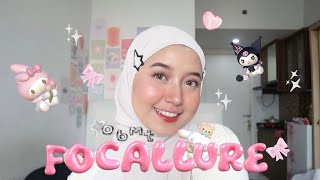 FOCALLURE ONE BRAND MAKEUP TUTORIAL 💖🌸✨ [upl. by Fokos935]