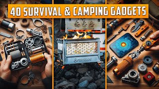 40 Innovative Survival amp Camping Gadgets You Didnt Know Existed [upl. by Novaj]