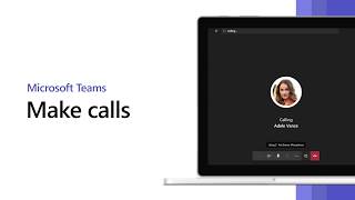 How to make calls with Microsoft Teams [upl. by Chally]