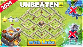 New Best Th11 Base 2024  Town Hall 11 Th11 WarCwlFarming Base With Links  Clash Of Clans [upl. by Eydie]