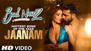 Jaanam Song Ft Tripti Dimri Vicky Kaushal  Bad Newz Movie Jaanam Song Teaser  Jaanam Video Song [upl. by Weylin18]