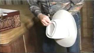 NEVER SEEN RARE Video Roy Rogers Showing how to Block Hat with Dusty Filming [upl. by Ime762]