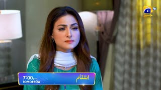 Inteqam  Episode 43 Promo  Tomorrow  at 700 PM only on Har Pal Geo [upl. by Naegem]