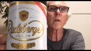 Radeberger Pilsner Beer Review 396 [upl. by Dorina]