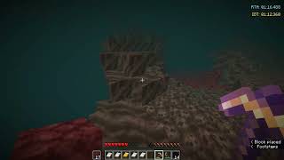 Minecraft Speedrun SSG IGT 0254350  RTA  0310 GUS SEED MY FORMER PB [upl. by Eegnat]