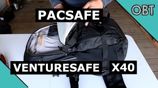 Pacsafe Venturesafe X40 Review [upl. by Notseh]