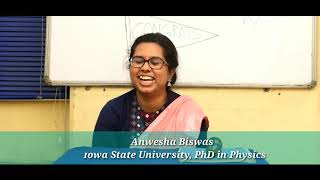 Edxcare International Student Reviews  Anwesha Biswas  Iowa State University PhD in Physics [upl. by Enillebyam]