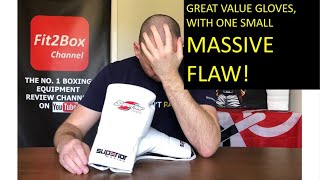 SUPERIOR BOXING GLOVESGREAT VALUE GLOVES WITH A SMALL MASSIVE FLAW [upl. by Ahsenyl369]